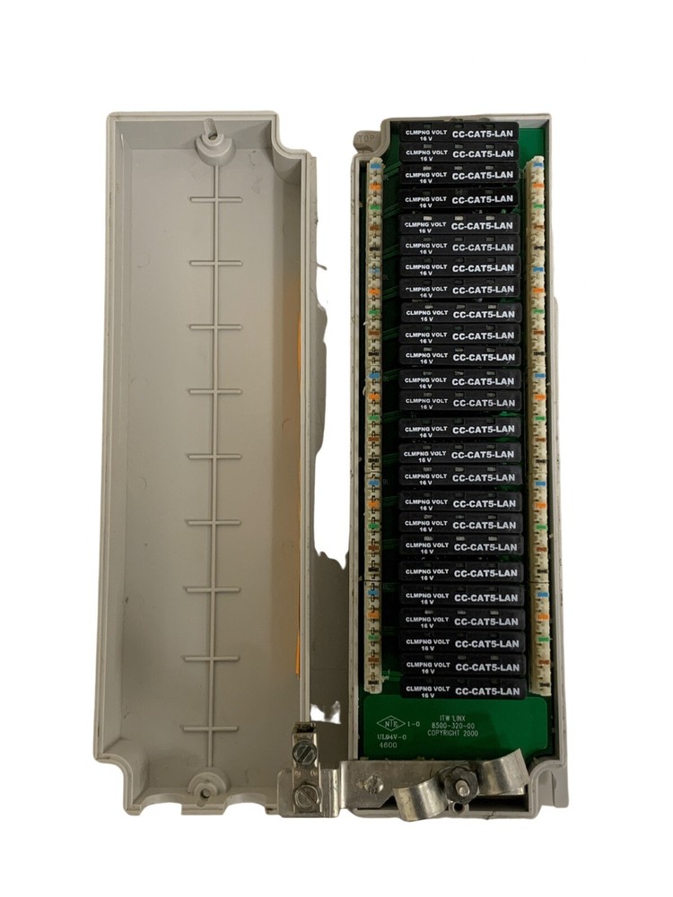 ITW Linx MultiLine Panel Surge Protector Cat 5E ML25-CAT5-LAN 25 Pair
