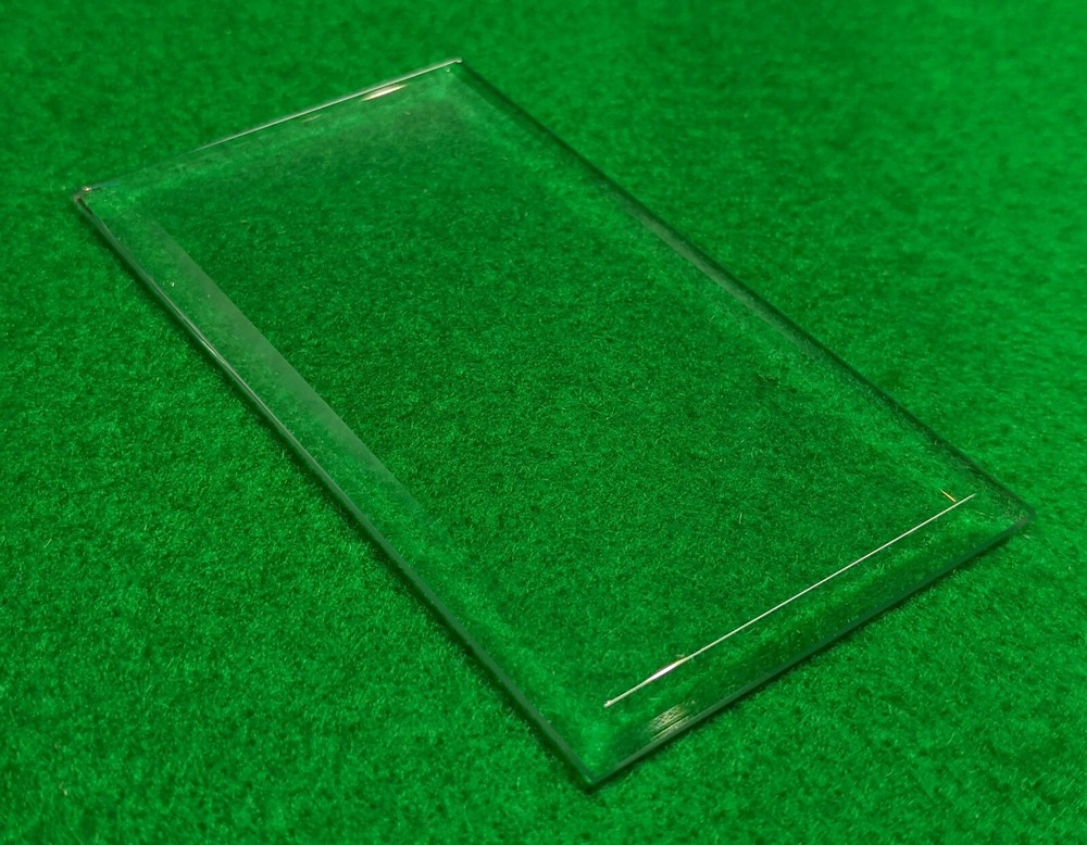 Handmade Bevelled Glass Panel for Antique Clocks
