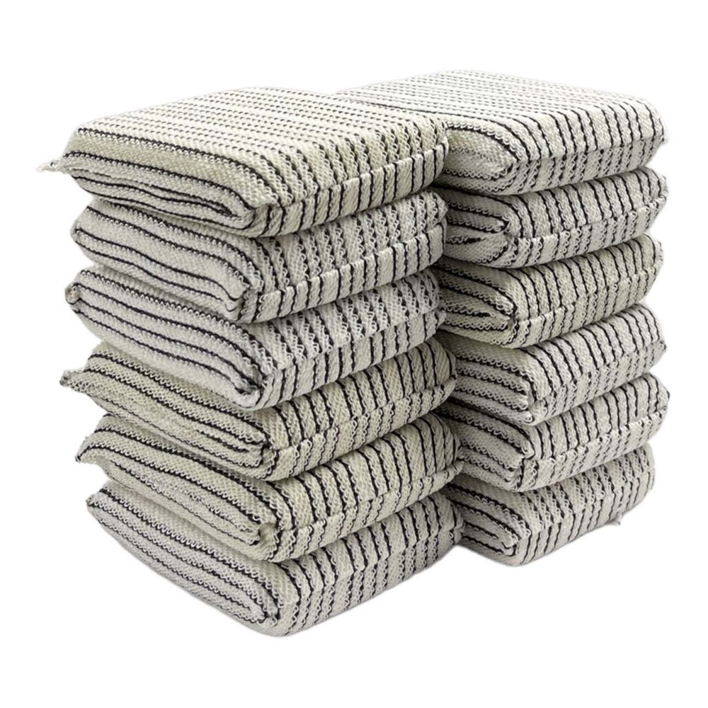 Buff and Shine® Striped Terry Knit Cloth Applicator