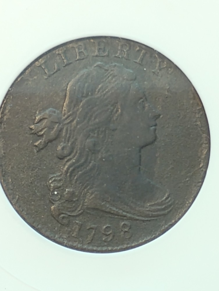 1798 Draped Bust Large Cent  XF