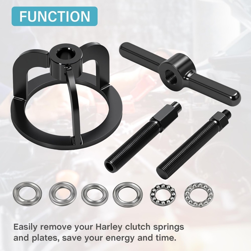 Clutch Spring Compressor Compression Tool Replacement for Harley Davidson Sof...