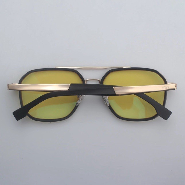 Peak Wellness Supply - Metal Frame Blue Light Blocking Glasses Yellow Lenses