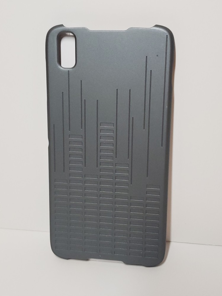 Gray Designer Shield Case for Alcatel IDOL 4 with Screen Protector - NEW
