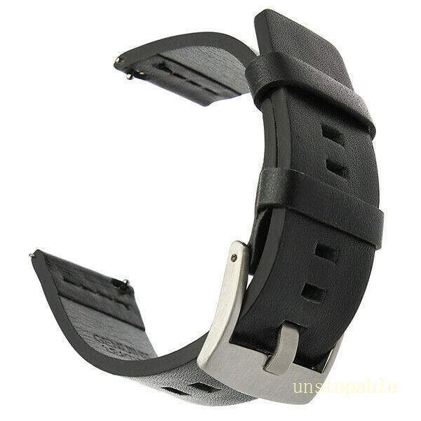 18mm 20mm 22mm 24mm Genuine Leather Wristband Watch Strap Band Bracelet UNIVERSL