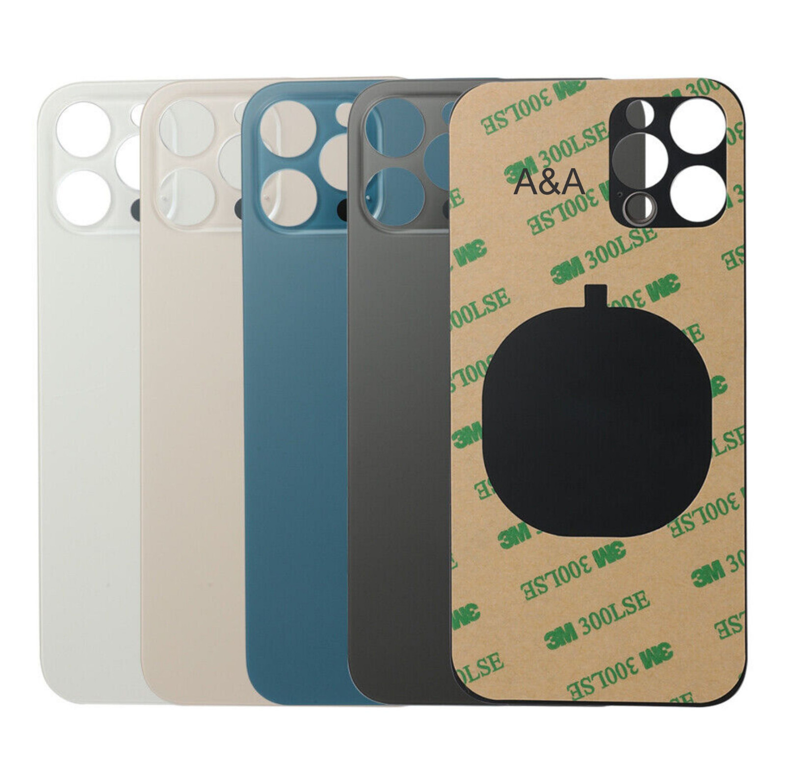 Back Glass replacement Big hole For iPhone 8 SE XR X XS 11 12 13 14 15 Pro M