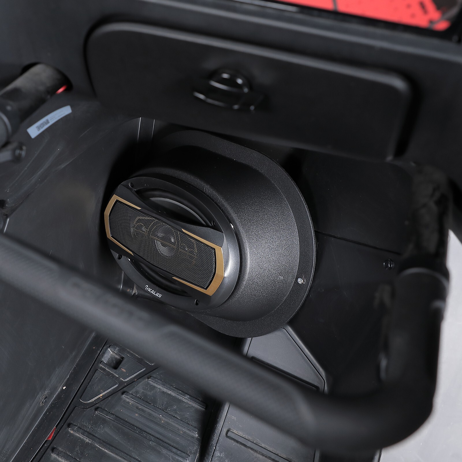 1 Pair Universal Angled Speaker Enclosures Boxes Pods Surface Mount 6x9 Speakers