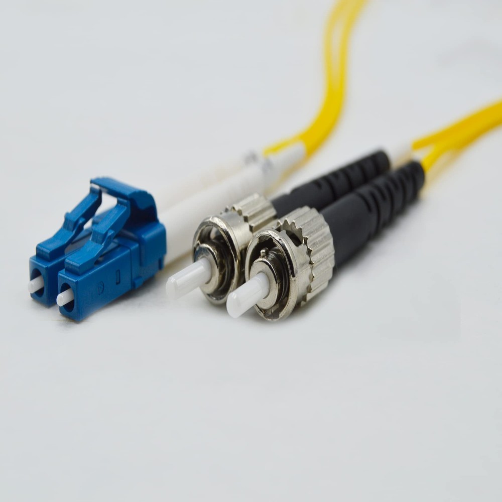 FiberCablesDirect OS2 Single-Mode Fiber Patch Cable | Length Options: 0.5M-30...