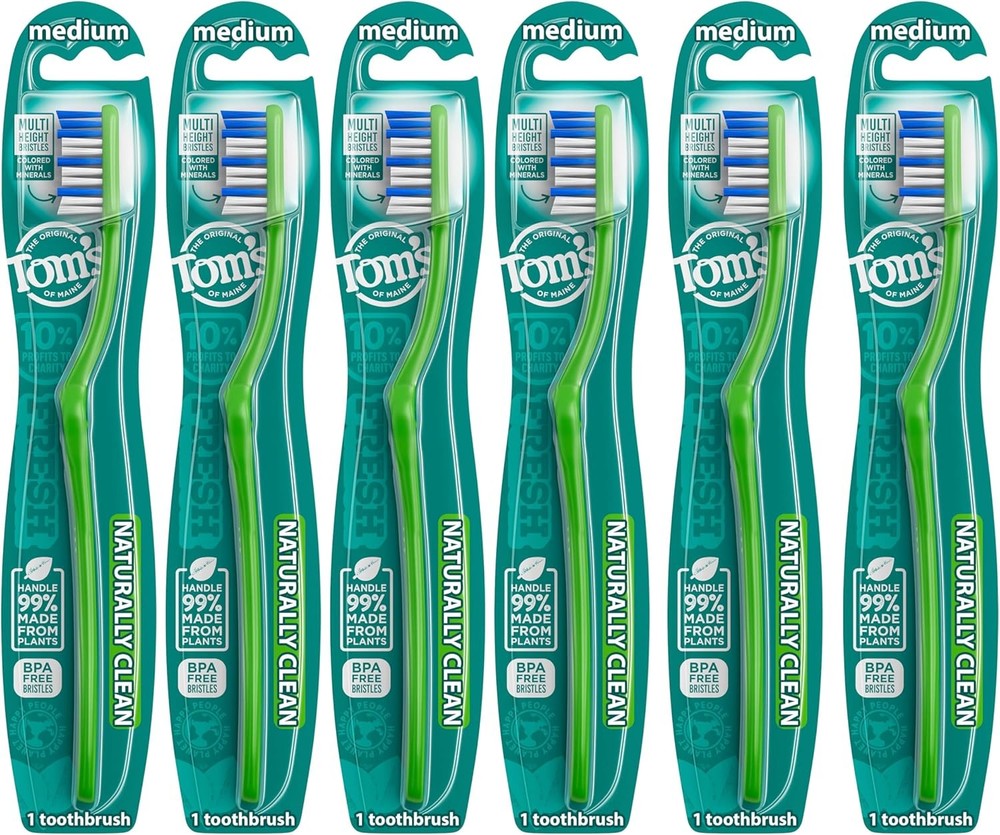 Naturally Clean Toothbrush, Medium
