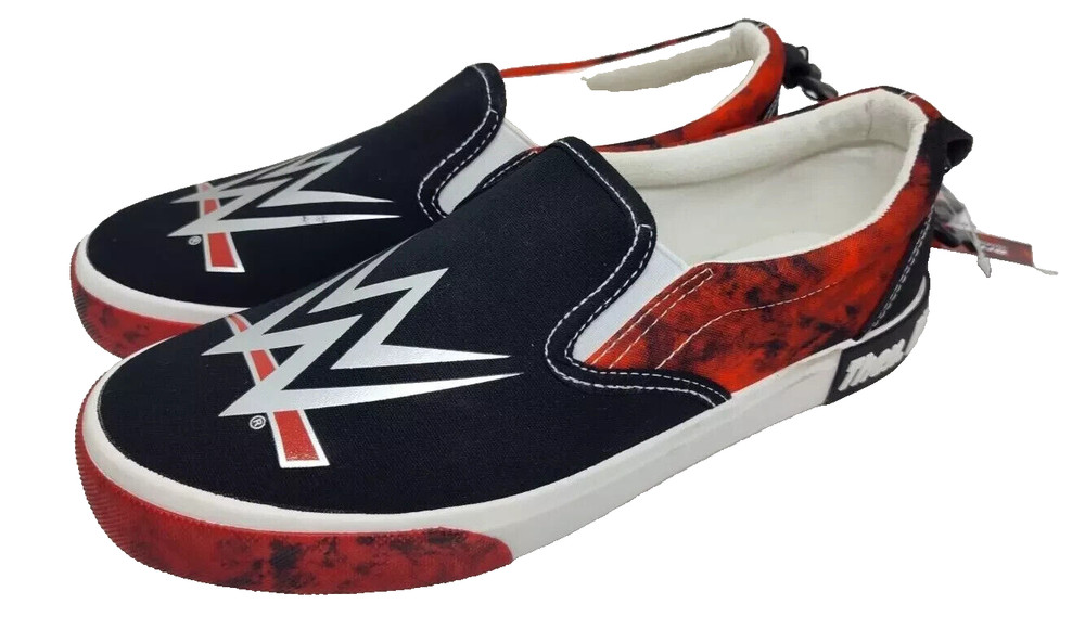 WWE Men's Slip-on Sneaker Size 8.5 New w Tags