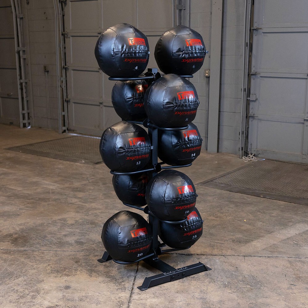 Body-Solid Vertical Medicine Ball and Wall Ball Stand