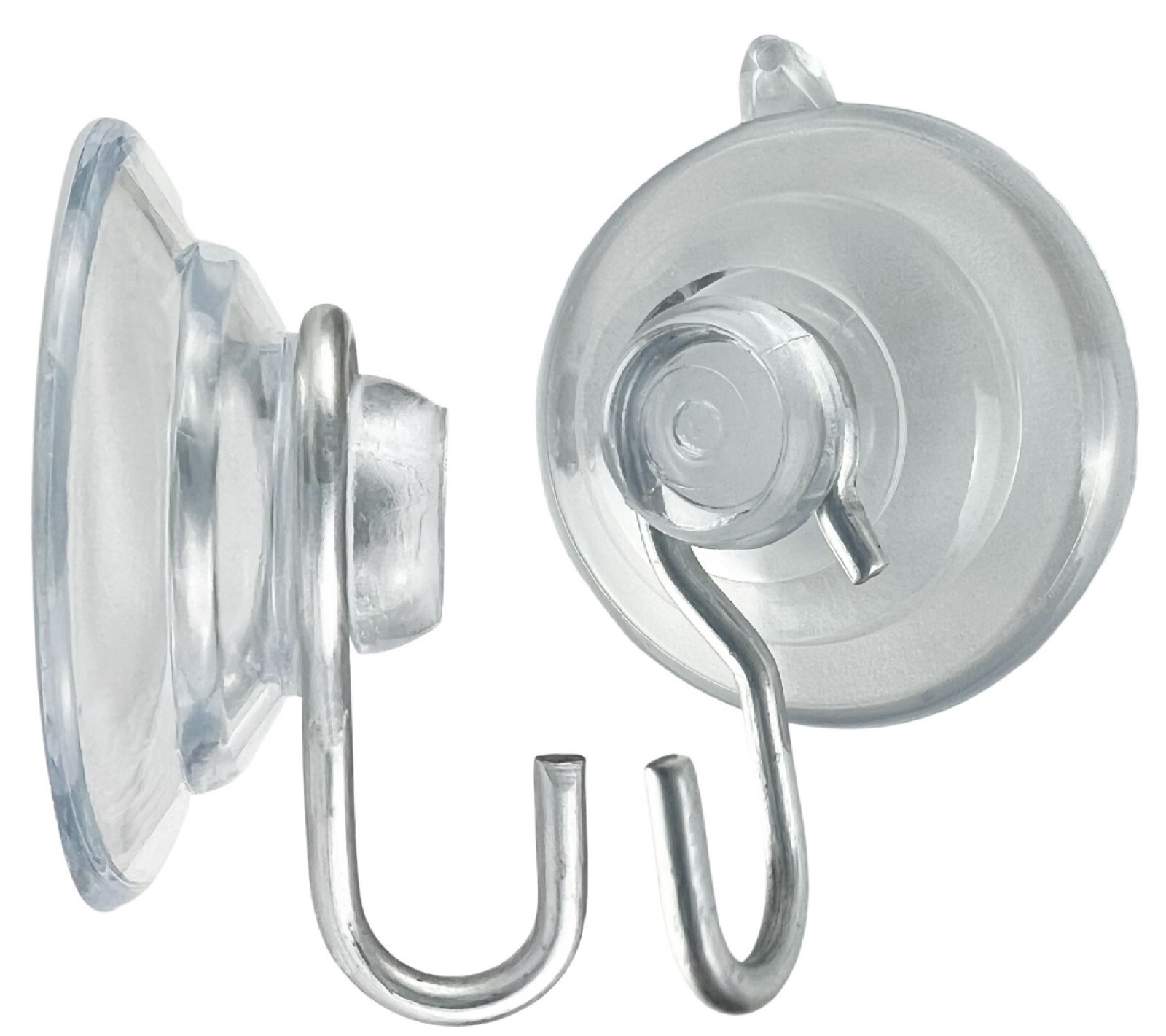 12 Pak Small 1 1/4Inch Pennsylvania Heavy Duty Suction Cup Hooks for Glass
