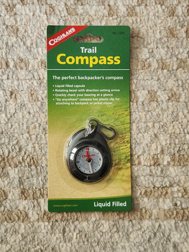 COGHLANS TRAIL COMPASS ( NEW )