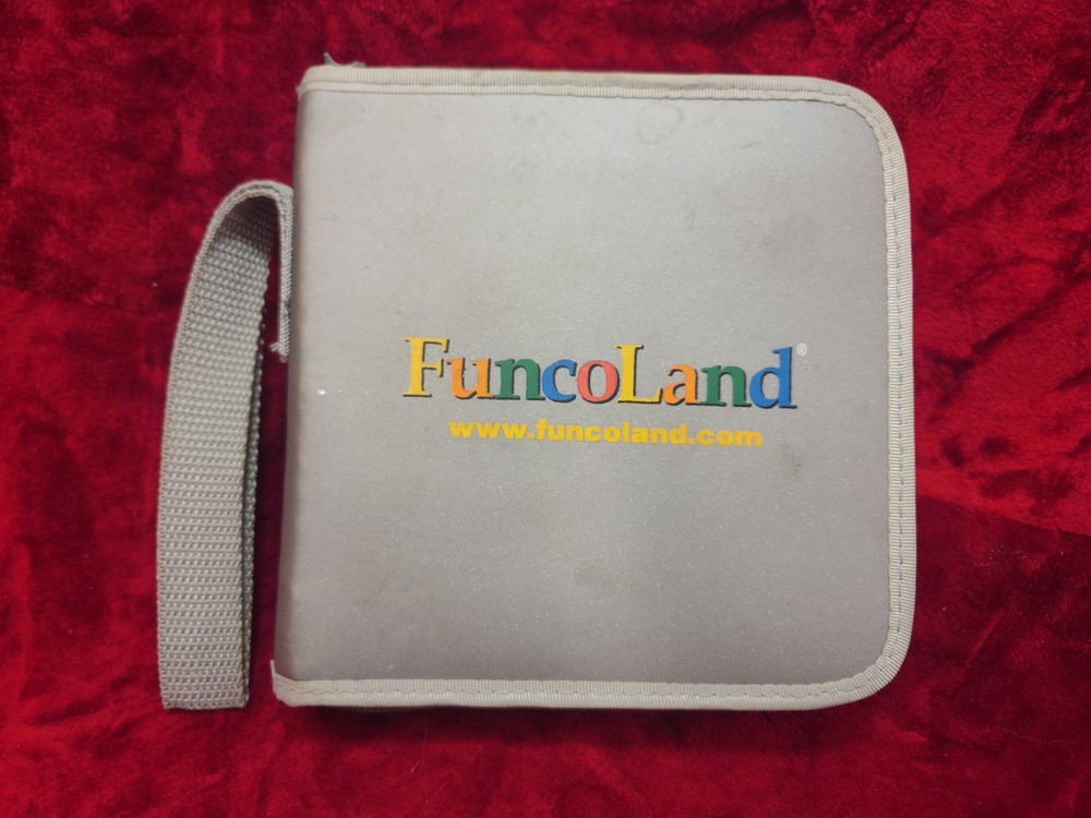 Funcoland CD Case Silver DVD Game Wallet