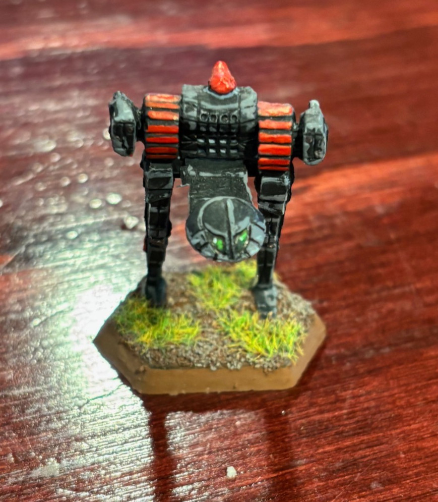 Battletech Painted Plastic Miniature "Jenner" Wolf's Dragoons Based
