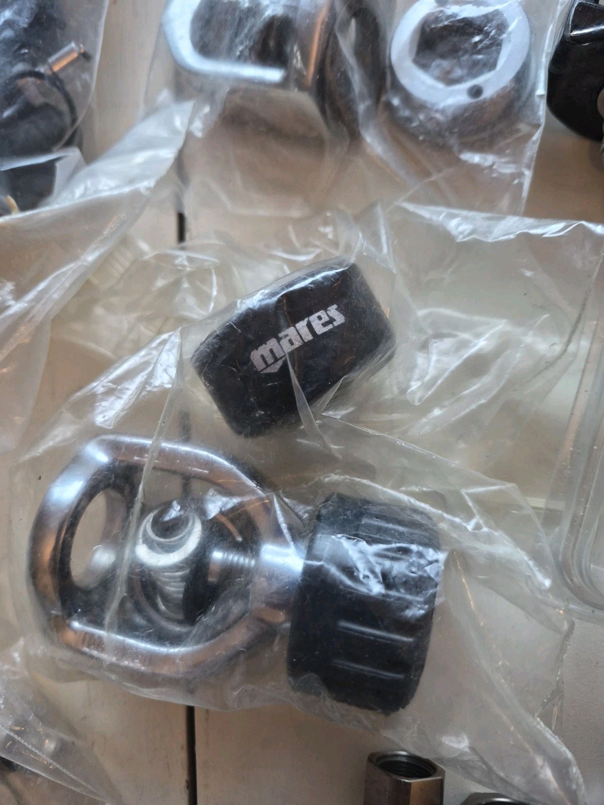 Huge Lot of Scuba Diving Equipment - Mares, Oceanic, Atomic, Apollo & More! Read