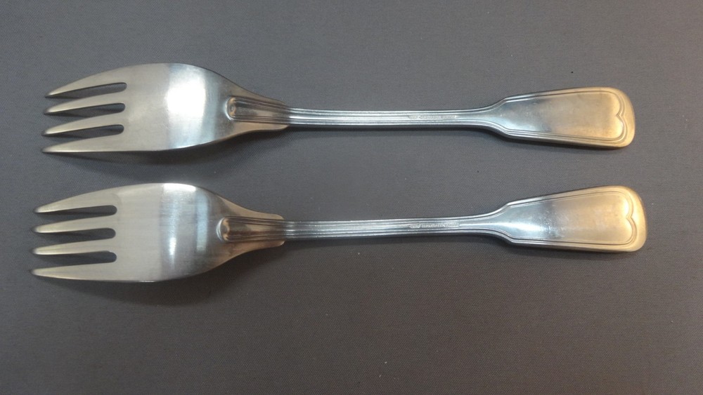 William Fraser Stainless Germany Murray Hill Old 2 Salad Forks 7"