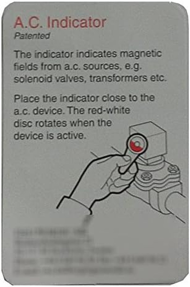 Rotation Tester and AC Detector for Circulating Pumps Etc