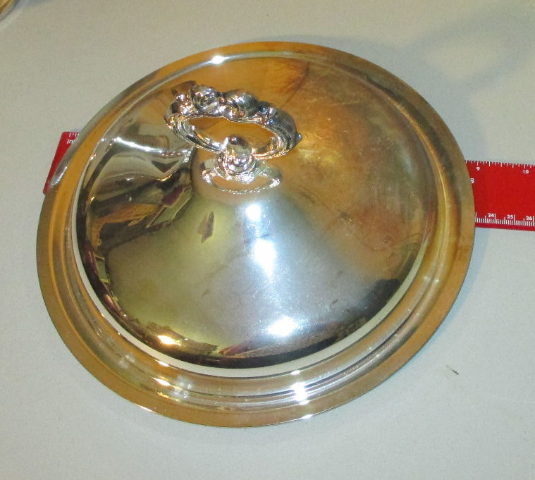 Vintage Regal Quality Silver Serving Dish with Lid