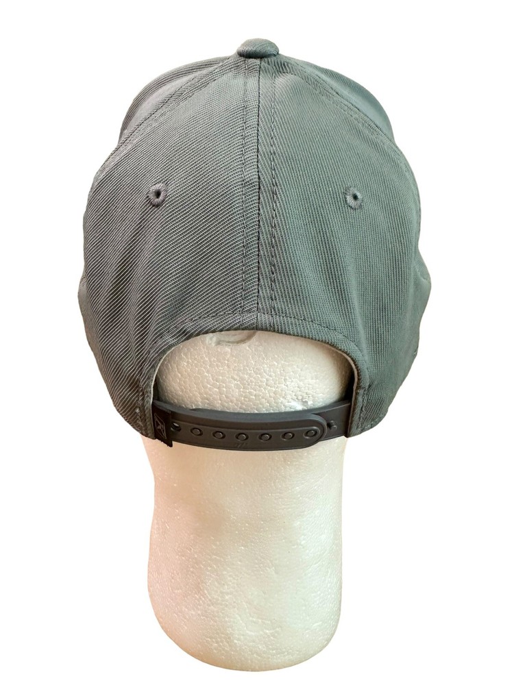 Klim Script Hat Cap Snapback Light Gray 3D Embroidered Logo OSFM