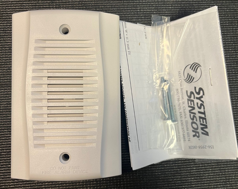 System Sensor MHW SpectrAlert Advance 12/24V Mini-Horn - White