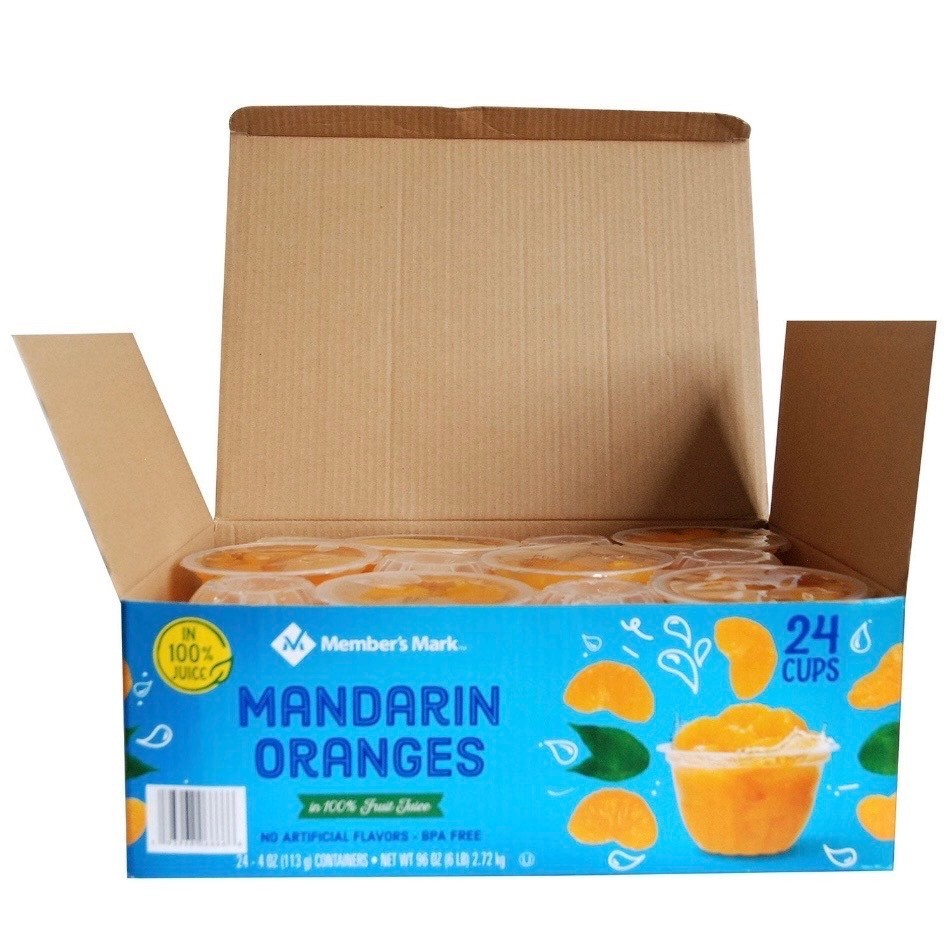 Member's Mark Mandarin Oranges (4 oz., 24 ct.)