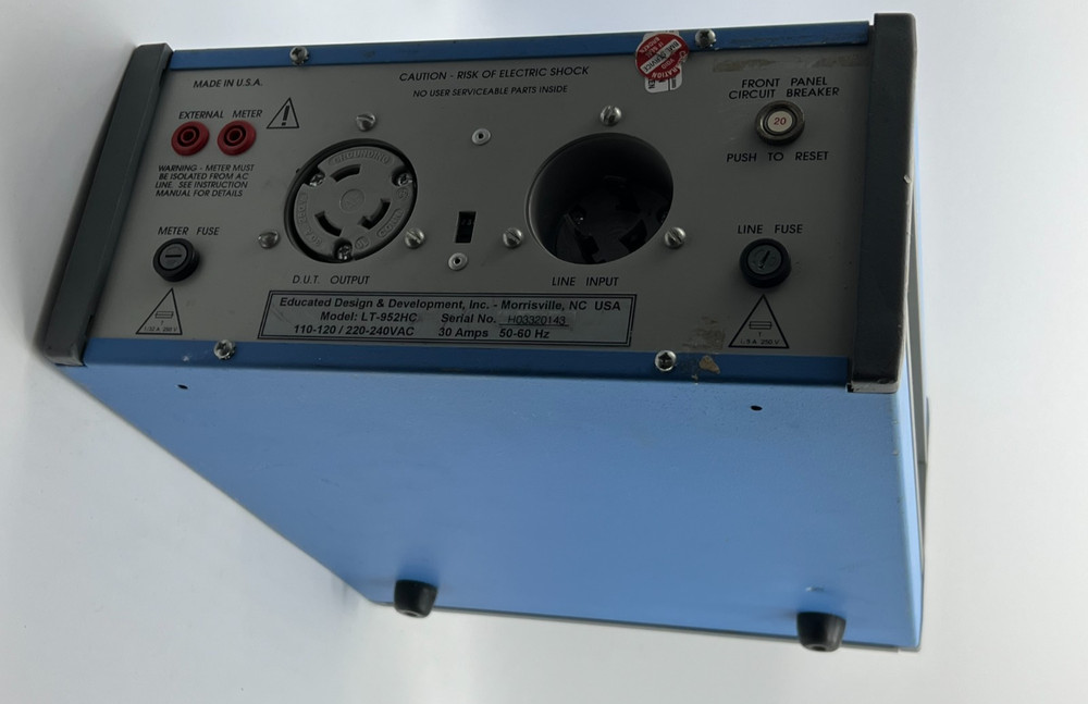 Educated Design & Development LT-952HC Digital Current Tester, Tested, free ship
