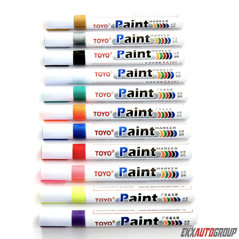 Waterproof Permanent Paint Marker Pen Car Tyre Tire Tread Rubber Metal pen Toyo