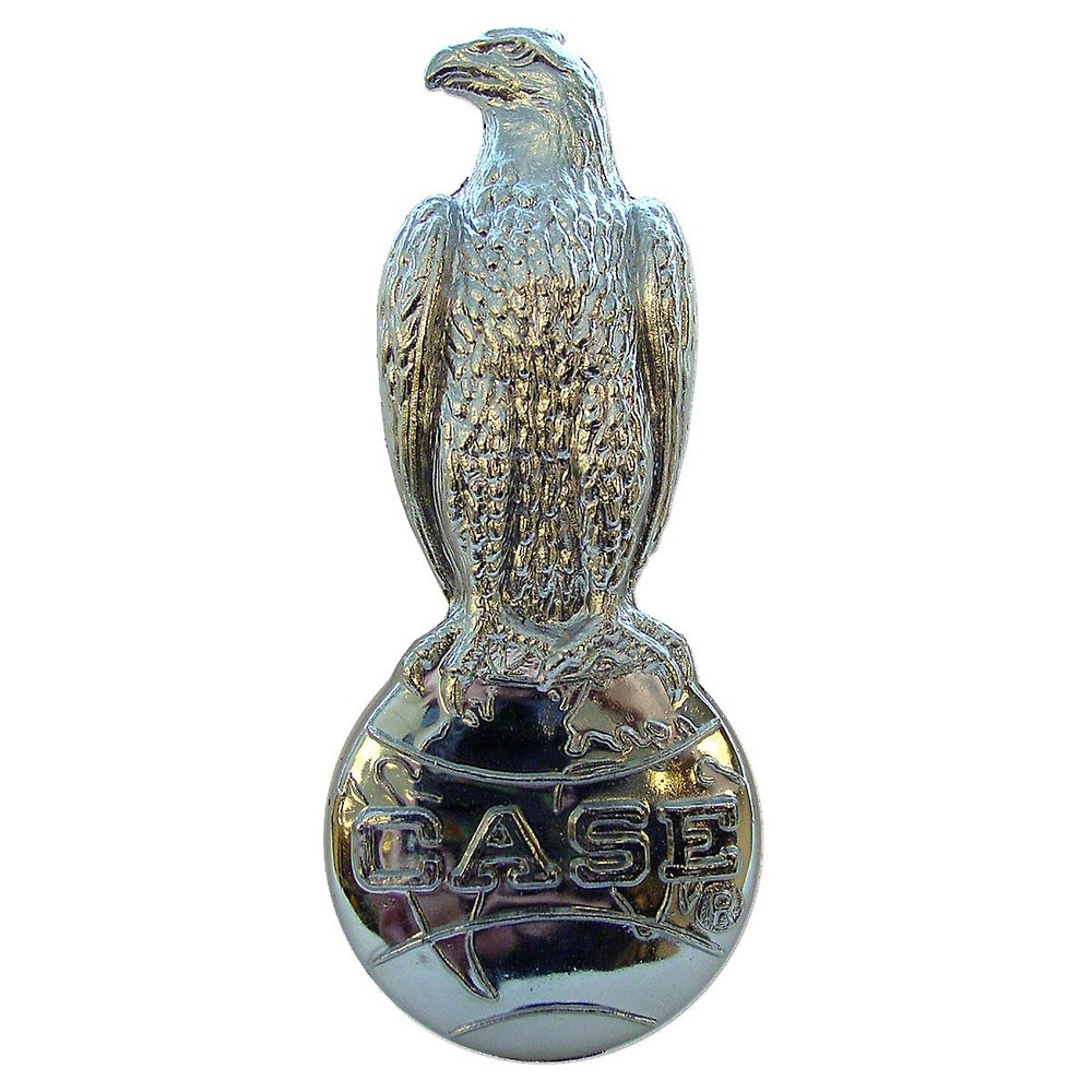 Chrome Case Eagle Emblem Fits Case Tractor | A11492, A24526