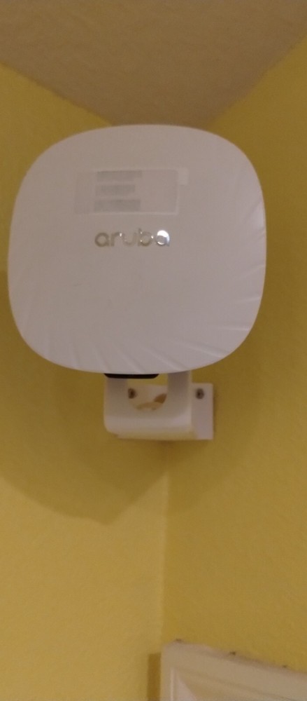 Access Point inside corner mount facing front view