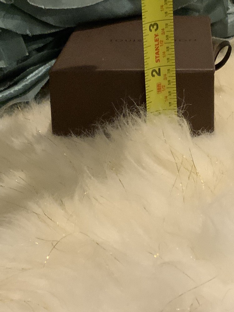 Louis Vuitton Brown Box 6.5” x 3.5” Already AUTHENTICATED !!