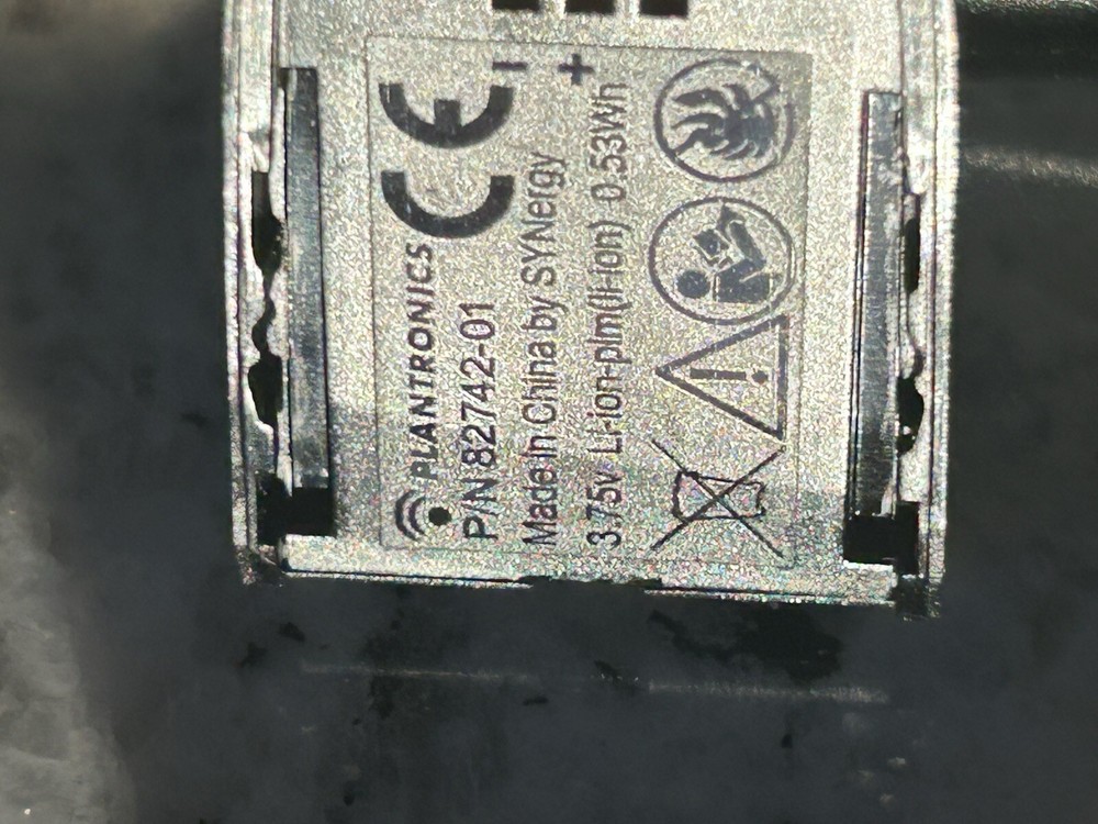 Poly W8200B Skype USB Plantronics Wireless Mono Headset WH500 Complete System