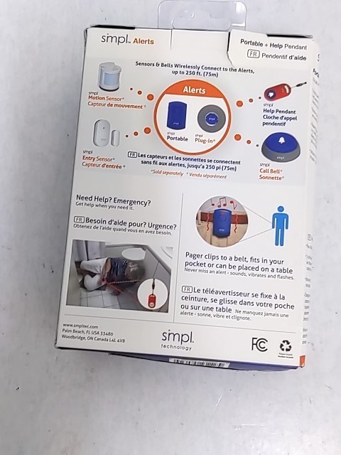 SMPL Technologies SMPL-HELPKIT SOS Help Pendant Alert Kit