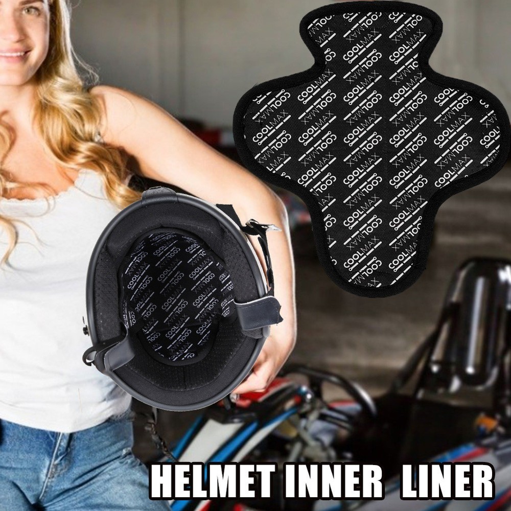 Motorcycle Helmet Liner Pad Cushion Padding Foam Pads Replacement Shockproof