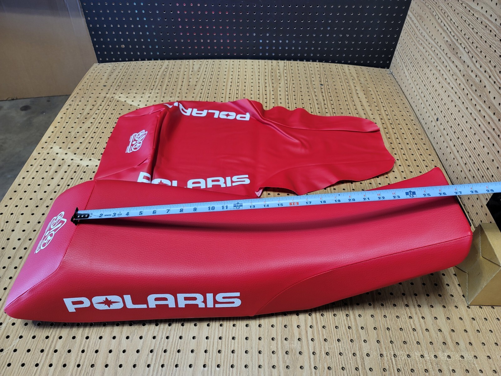 POLARIS SCRAMBLER 250 400 500 SEAT COVER 1995 TO 2003 (red) [P*-34]