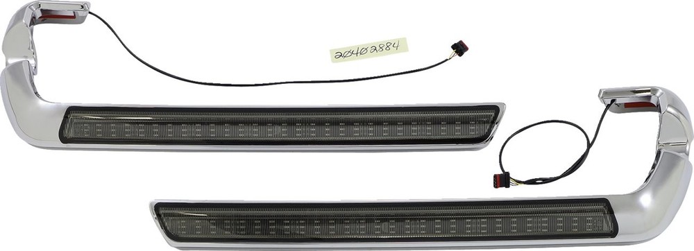 Custom Dynamics Smoke Lens Lower Saddlebag Side Marker LED Light (CD-SB-SIDE-SC)