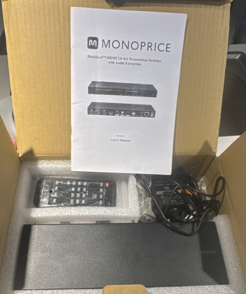 Monoprice HDMI 2.0 4x1 Switch
