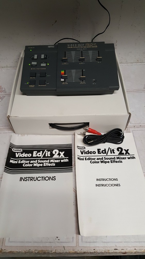 Sima Video Ed/it 2X Mini Editor & Sound Mixer