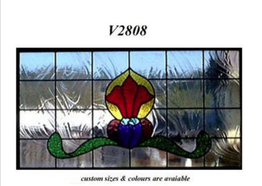 stain glass   Window V2808  WOW