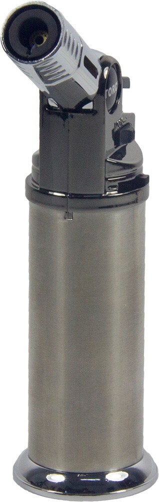 Metal Torch Lighter Adjustable Head Refillable Jet Flame for Cigar BBQ Gift