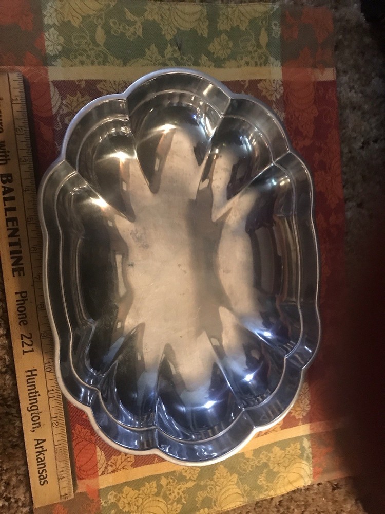 Larger 13” Armetale Serving Tray