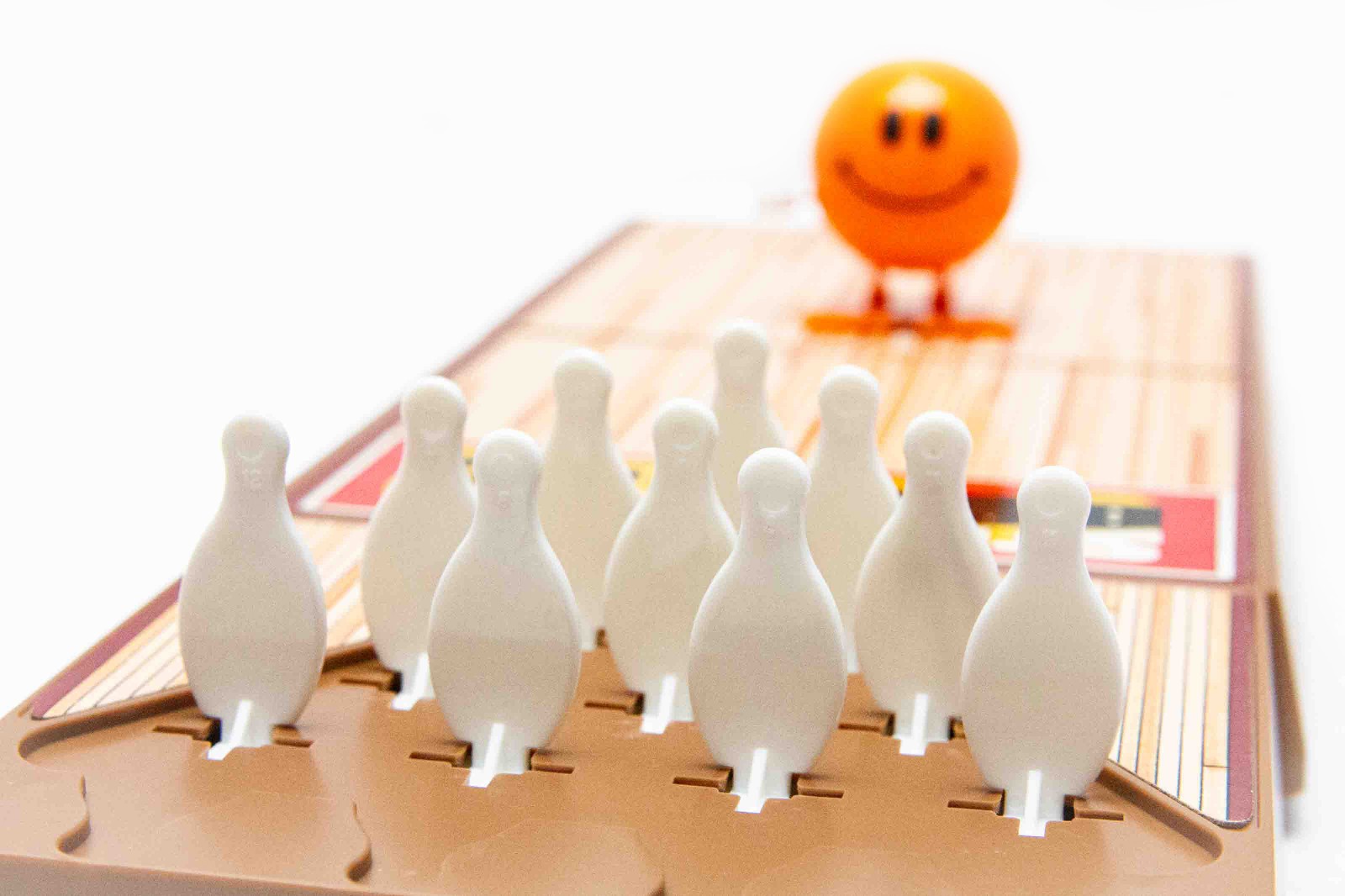 Replacement Wind-Up BALL (Set of 4) for Vintage 1980 TOMY Strolling Bowling Game