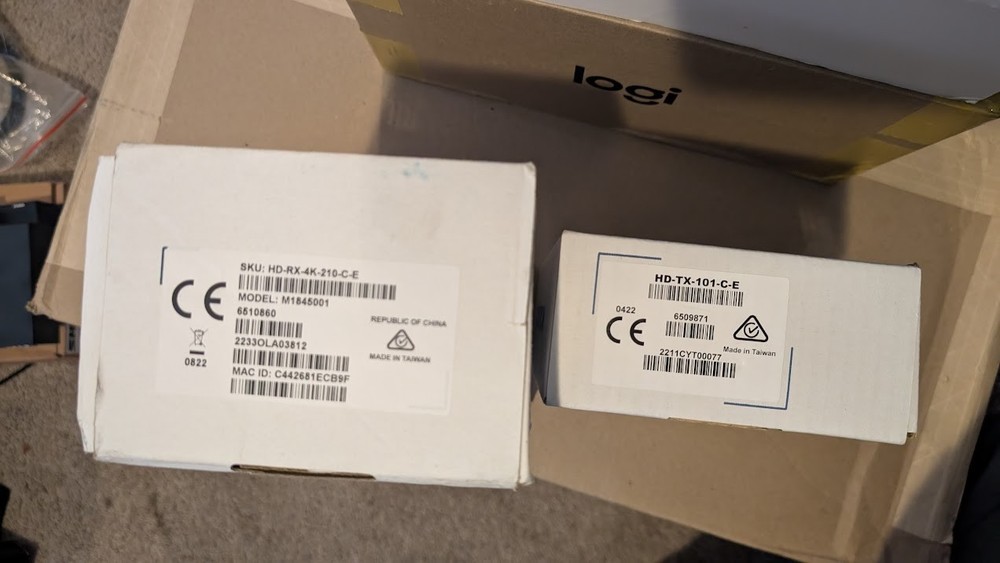 Crestron HD-RX-4K-210-C-E and HD-TX-101-C-E