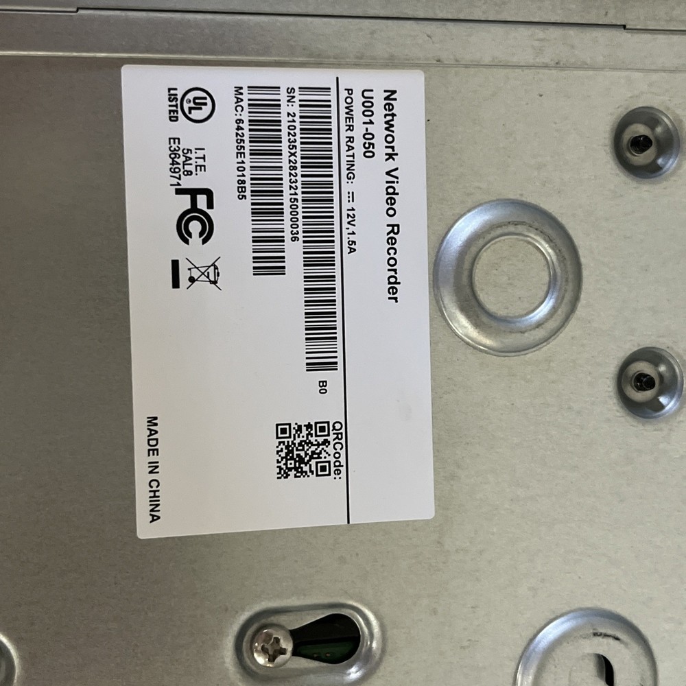 USED Network Video Recorder NVR DVR for Security Camera System