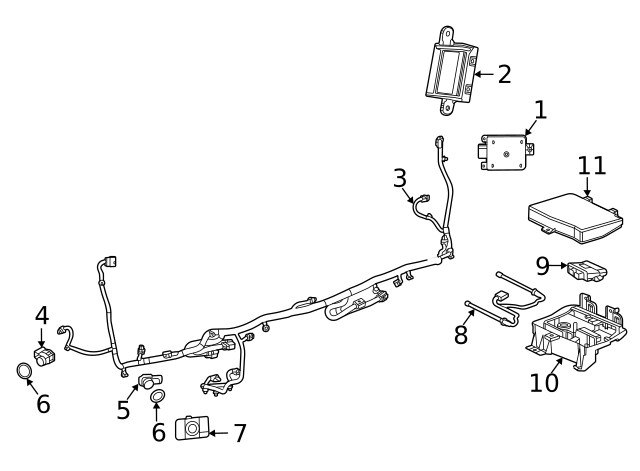 Genuine GM Harness 42830321