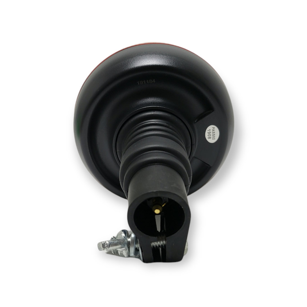 Flashing Amber ROTATING Flexible DIN Pole Mount Tractor LED Beacon Warning Light