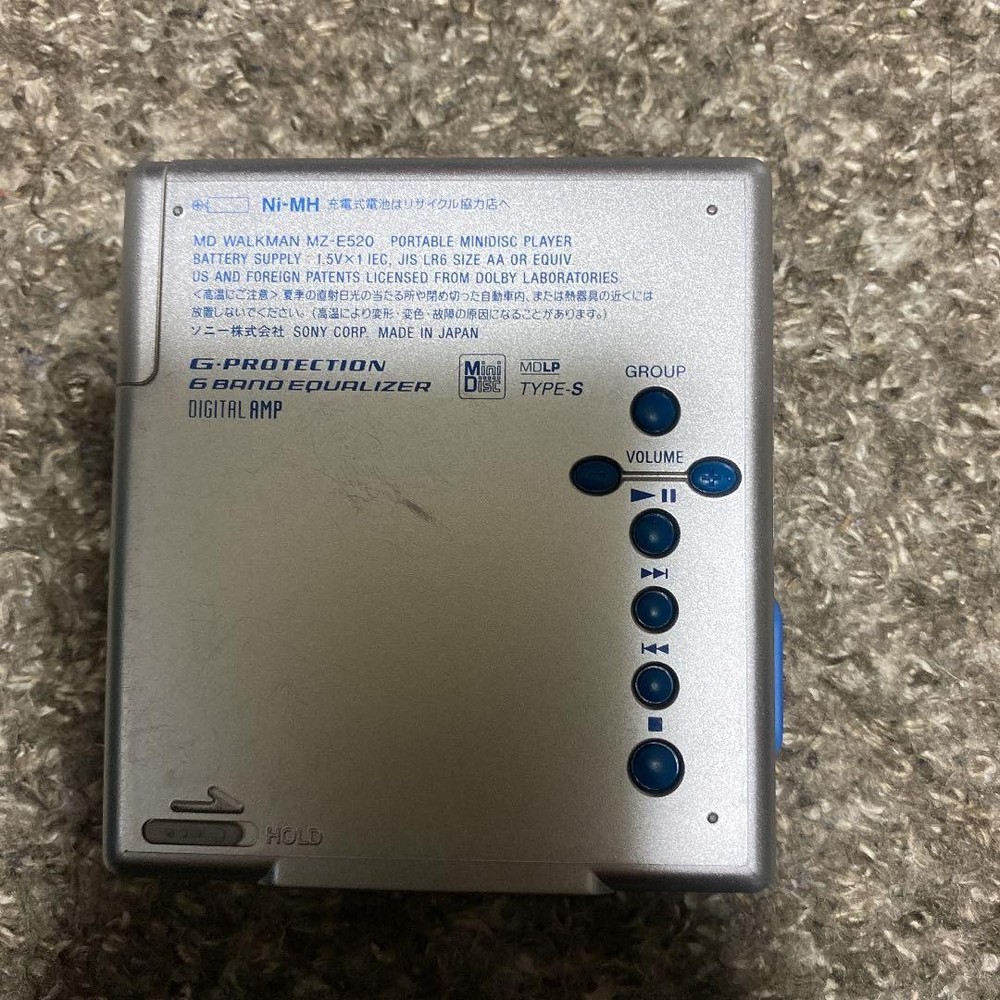 Sony MD Walkman MZ-E520 Untested