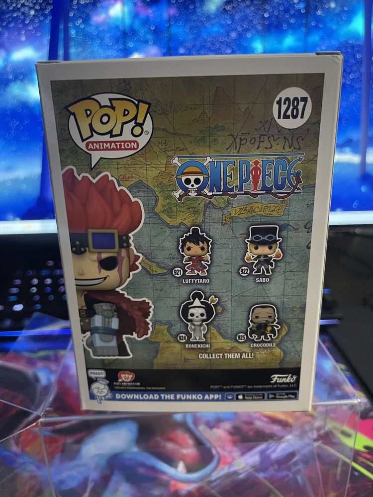 Funko POP! Eustass Kid One Piece #1287 Shared Wondercon Exclusive w/protector