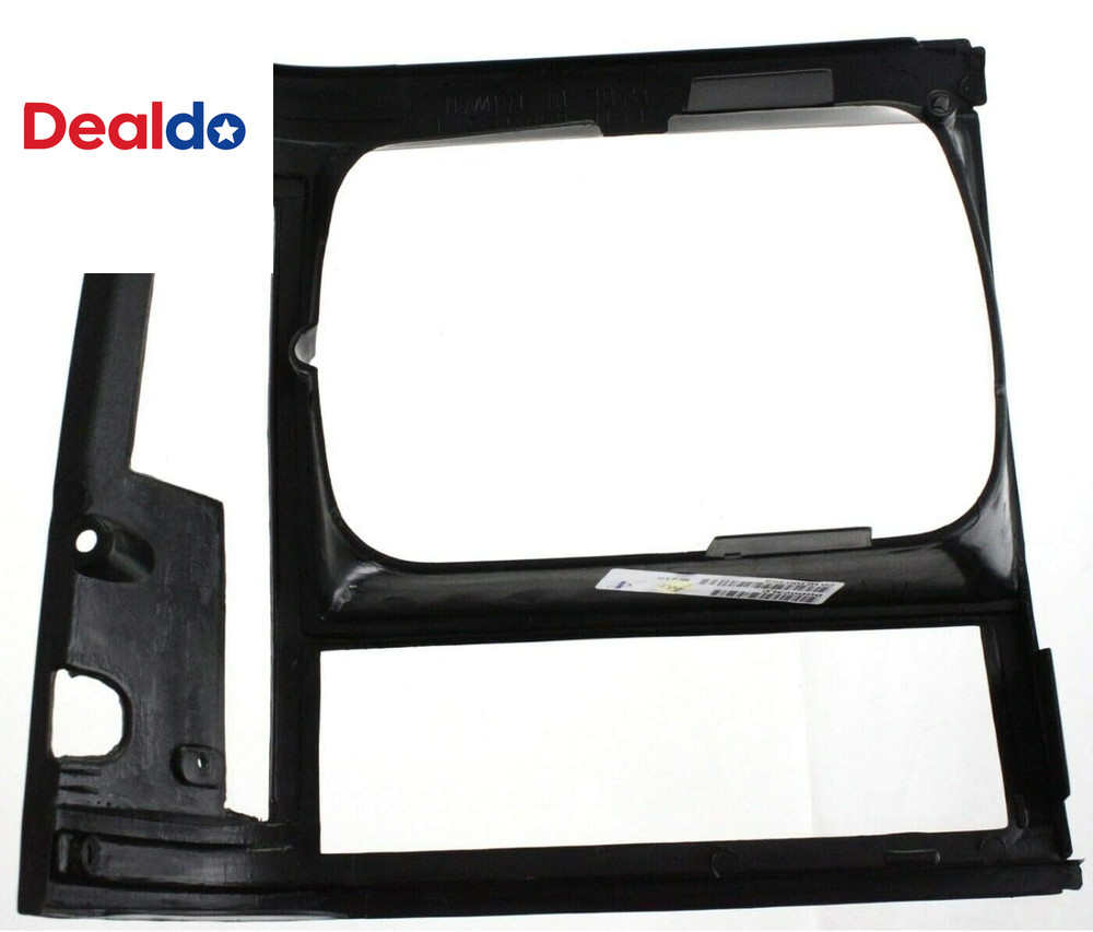 Front Left Driver Side Headlight Door Molding Insert Cover Grille Trim Replaceme