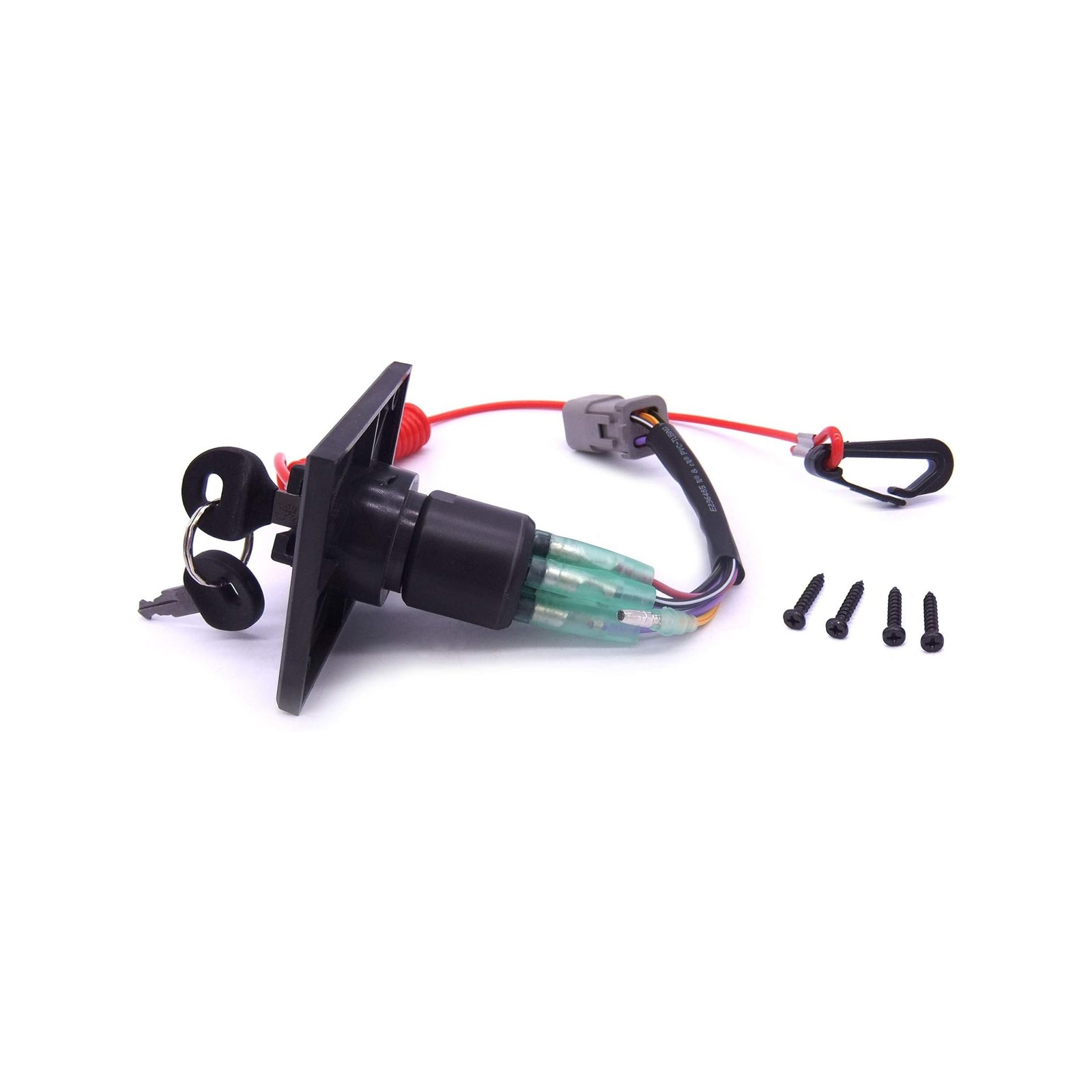 Johnson Evinrude OMC OEM Ignition/Safety Cut-Off Key Switch, 0176408