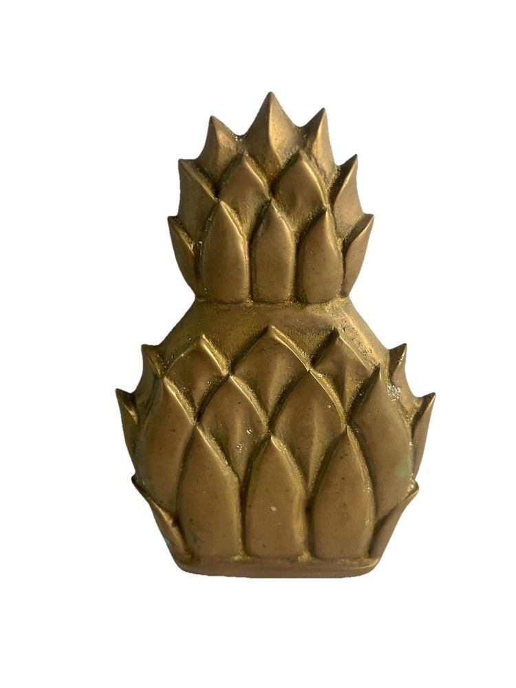 Vintage Solid Brass Pineapple Door Knocker Decor
